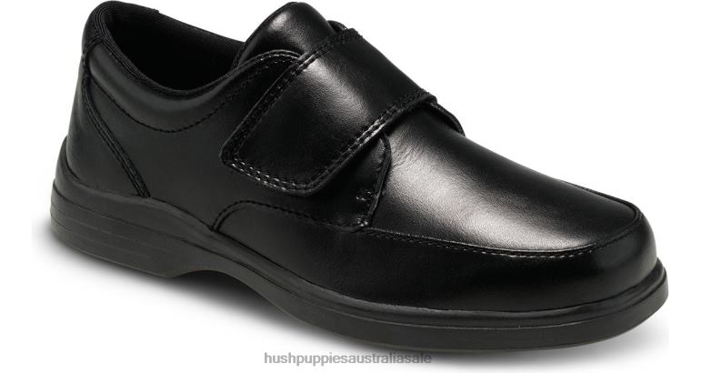 Black Little Kid's Gavin Loafer Boy Hush Puppies Shoes F264D379