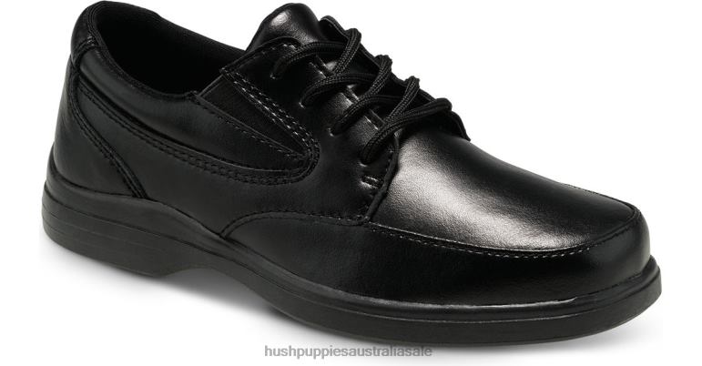 Black Little Kid's Ty Oxford Boy Hush Puppies Shoes F264D378