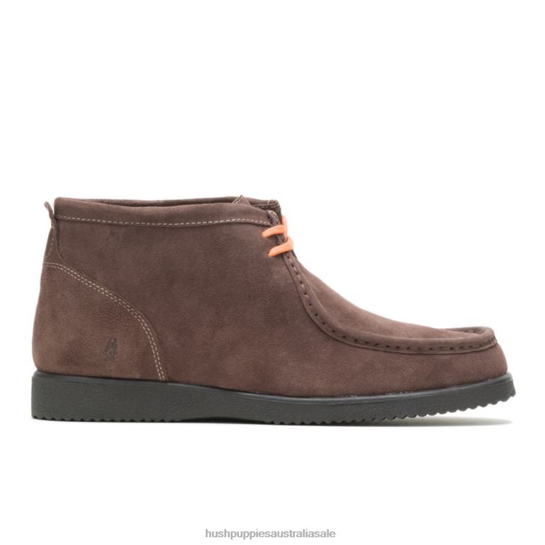 Dark Brown Suede Bridgeport 6 Men Hush Puppies Boot F264D281