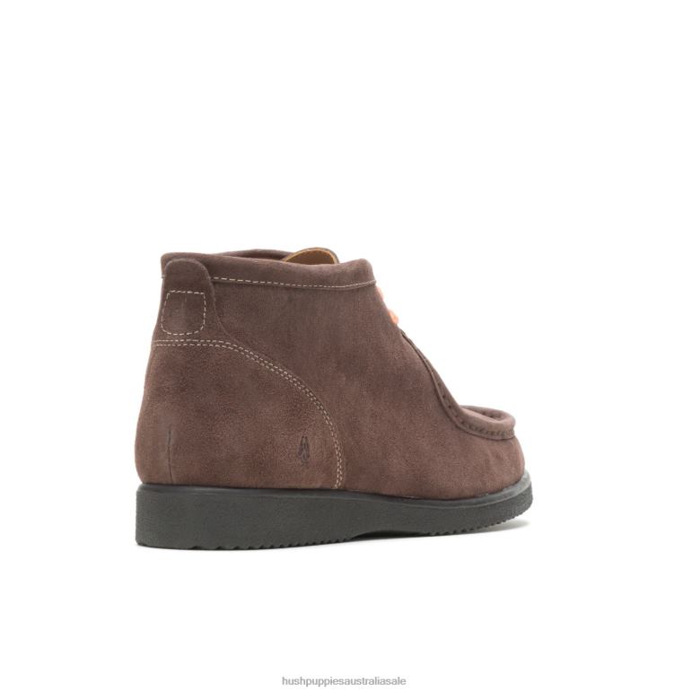 Dark Brown Suede Bridgeport 6 Men Hush Puppies Boot F264D281