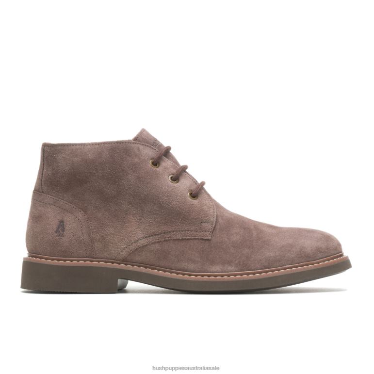 Dark Brown Suede Detroit Chukka Men Hush Puppies Boot F264D271