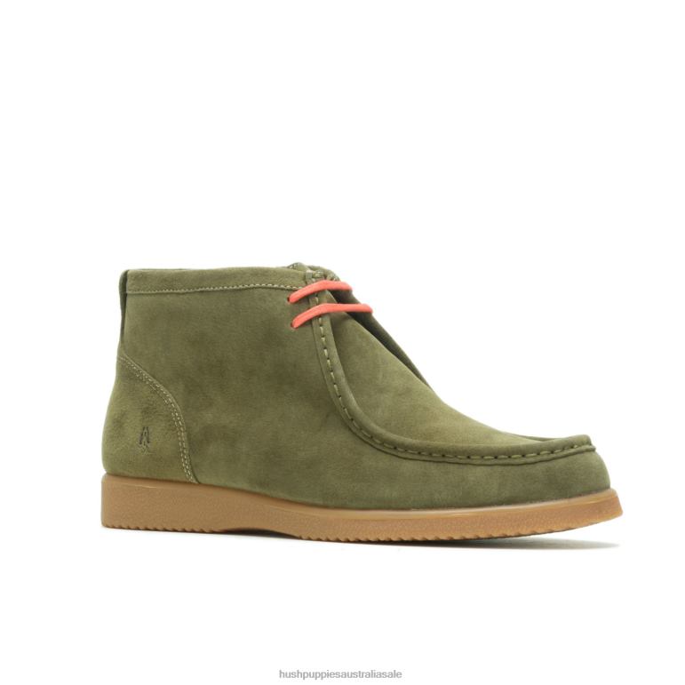 Olive Suede Bridgeport 5 Men Hush Puppies Boot F264D280
