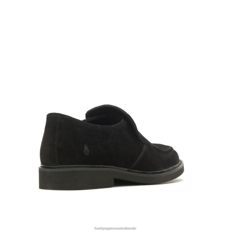 Bold Black Suede Earl Loafer Men Hush Puppies Loafer F264D309