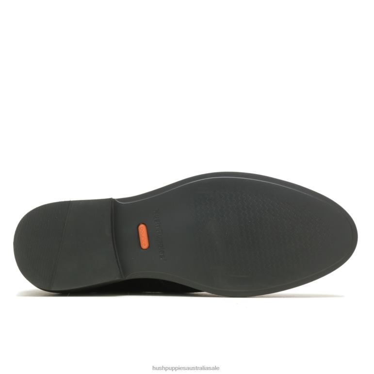 Bold Black Suede Earl Loafer Men Hush Puppies Loafer F264D309