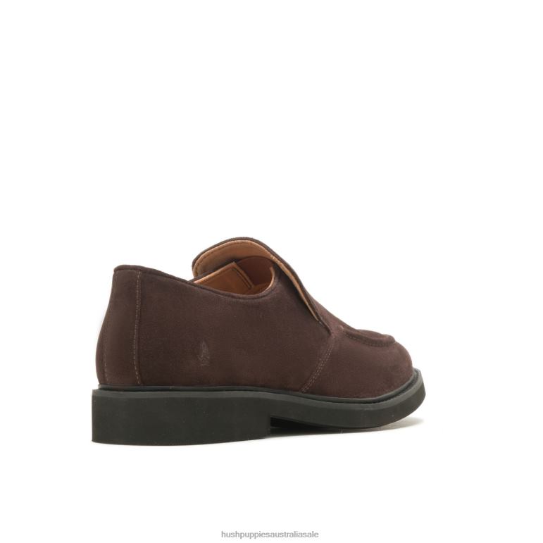 Dark Brown Suede Earl Loafer Men Hush Puppies Loafer F264D307