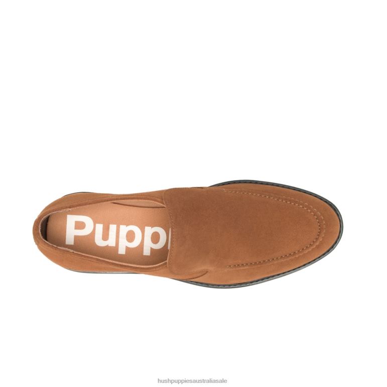 Dark Chestnut Suede Earl Loafer Men Hush Puppies Loafer F264D308