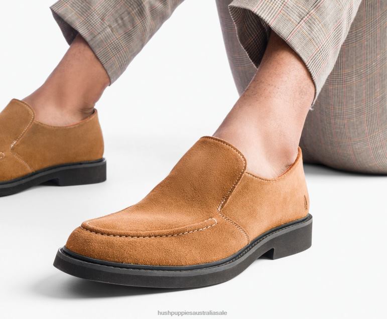 Dark Chestnut Suede Earl Loafer Men Hush Puppies Loafer F264D308
