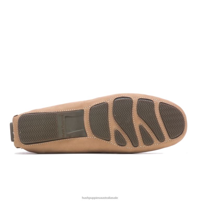 Taupe Nubuck Monaco Driver II Men Hush Puppies Loafer F264D316