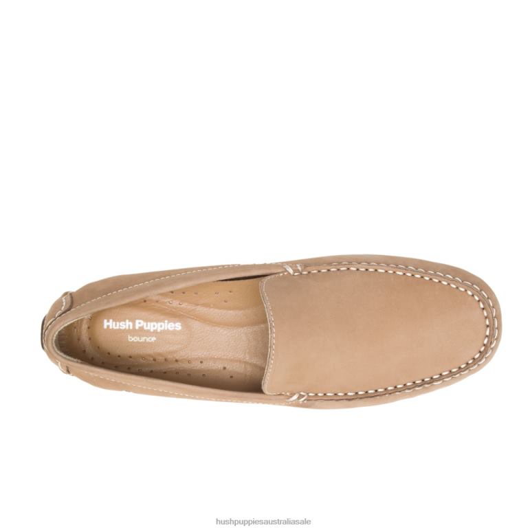 Taupe Nubuck Monaco Driver II Men Hush Puppies Loafer F264D316