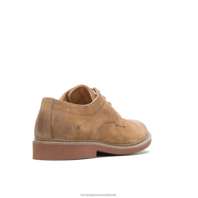 Chestnut Suede Detroit Plain Toe Oxford Men Hush Puppies Oxford F264D285