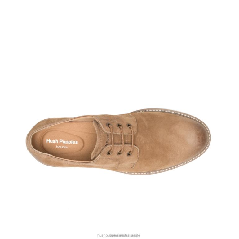 Chestnut Suede Detroit Plain Toe Oxford Men Hush Puppies Oxford F264D285