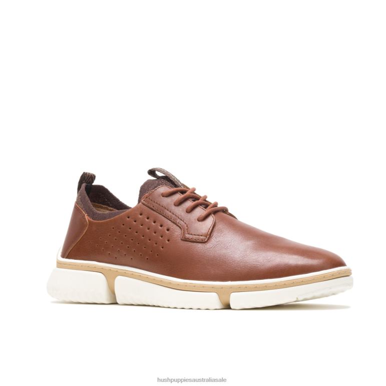 Cognac Leather Bennet Plain Toe Oxford Men Hush Puppies Oxford F264D283