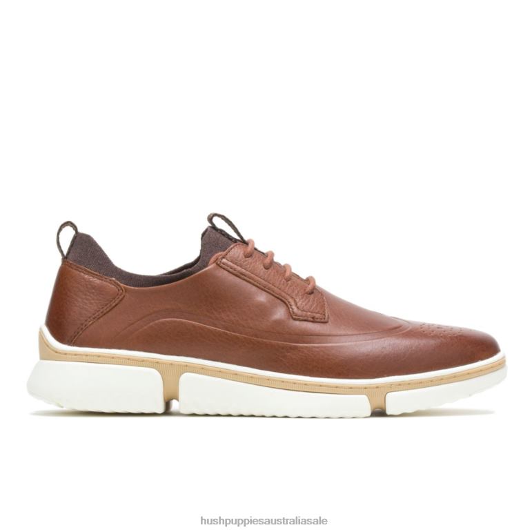 Cognac Leather Bennet Wingtip Oxford Men Hush Puppies Oxford F264D282
