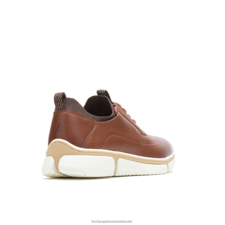Cognac Leather Bennet Wingtip Oxford Men Hush Puppies Oxford F264D282