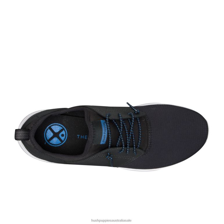 Bold Black Elevate Bungee Sneaker Men Hush Puppies Sneaker F264D338