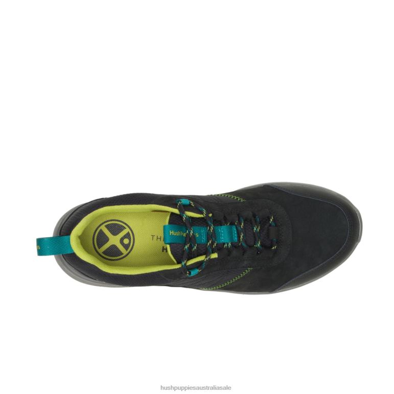 Bold Black Nubuck Elevate Hiker Sneaker Men Hush Puppies Sneaker F264D323