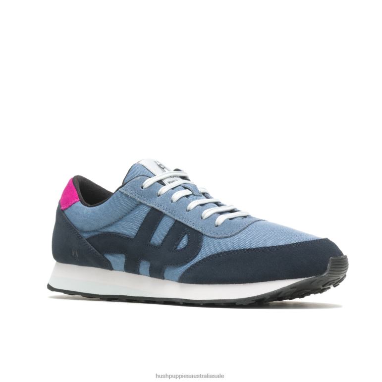 Deep Blues Suede Seventy8 Sneaker Men Hush Puppies Sneaker F264D333