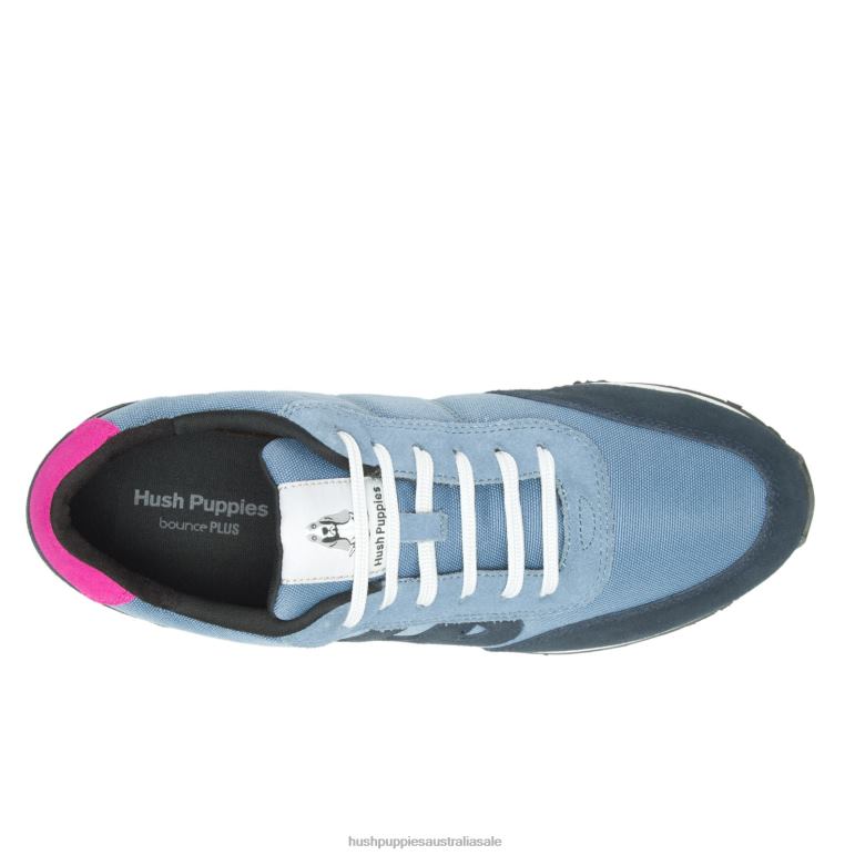Deep Blues Suede Seventy8 Sneaker Men Hush Puppies Sneaker F264D333