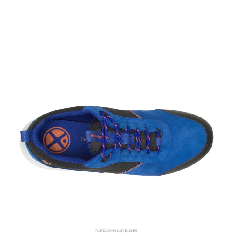 Denim Blue Nubuck Elevate Hiker Sneaker Men Hush Puppies Sneaker F264D340
