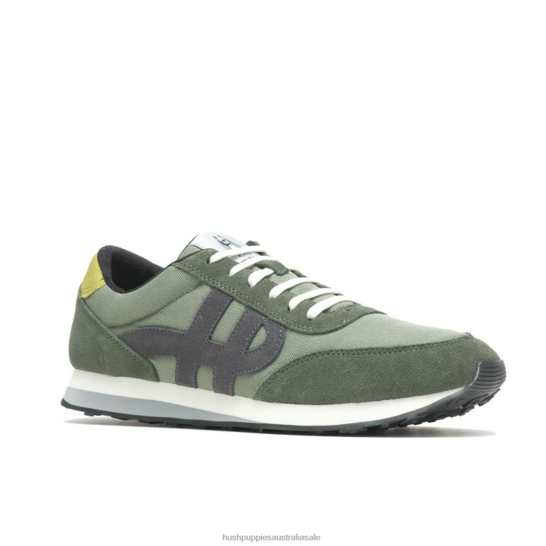 Green Hues Suede Seventy8 Sneaker Men Hush Puppies Sneaker F264D332