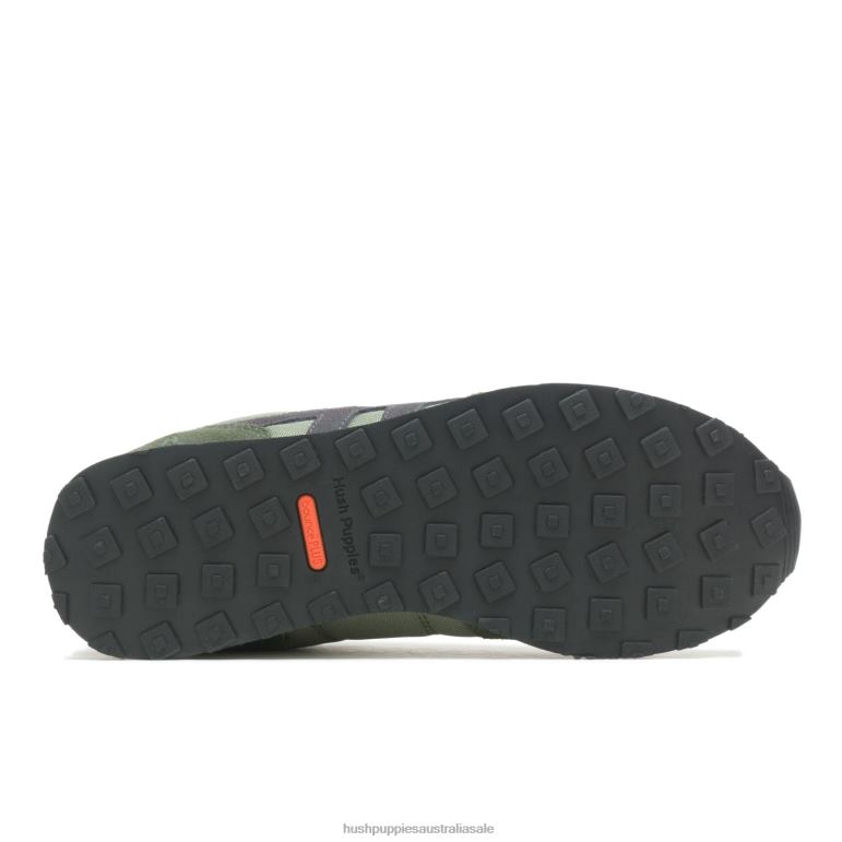 Green Hues Suede Seventy8 Sneaker Men Hush Puppies Sneaker F264D332
