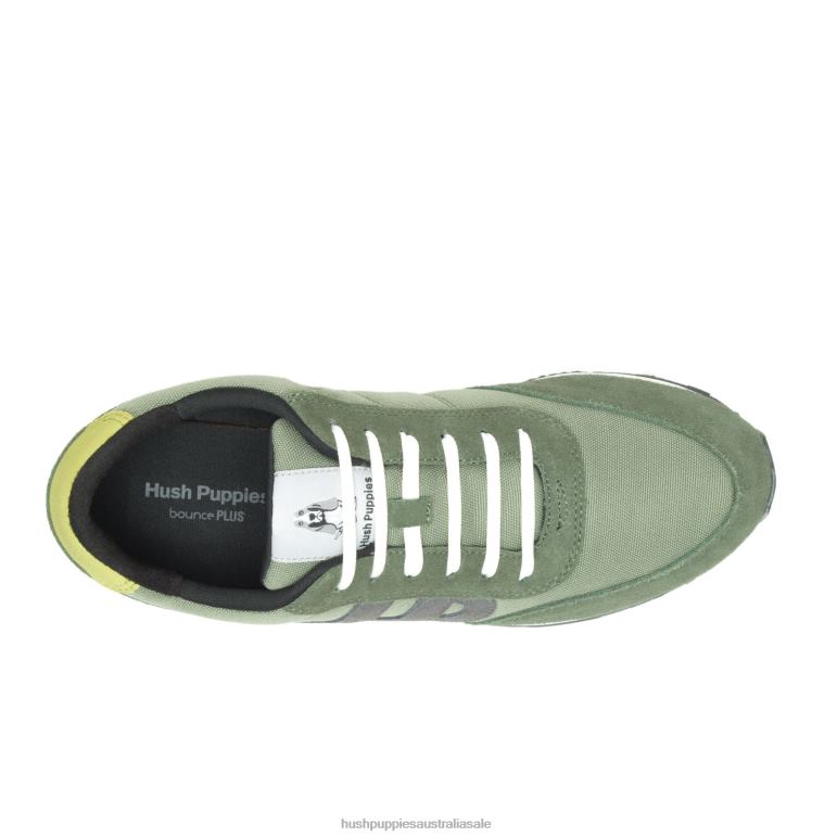 Green Hues Suede Seventy8 Sneaker Men Hush Puppies Sneaker F264D332