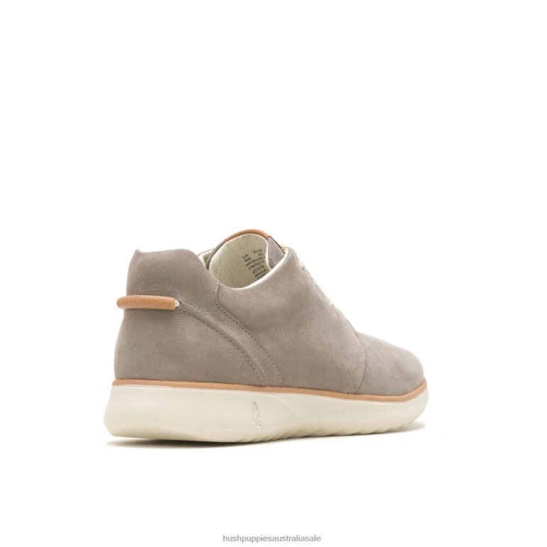Light Grey Nubuck The Good Lace Up Sneaker Men Hush Puppies Sneaker F264D322