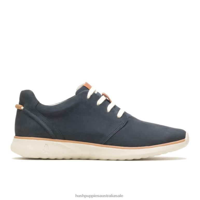 Navy Blue Nubuck The Good Lace Up Sneaker Men Hush Puppies Sneaker F264D339