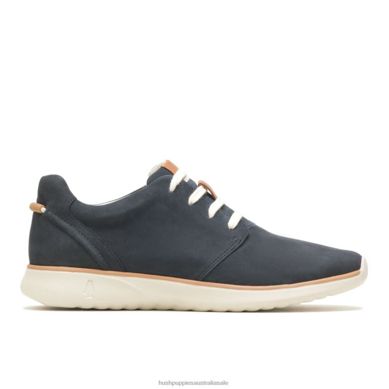 Navy Blue Nubuck The Good Lace Up Sneaker Men Hush Puppies Sneaker F264D339