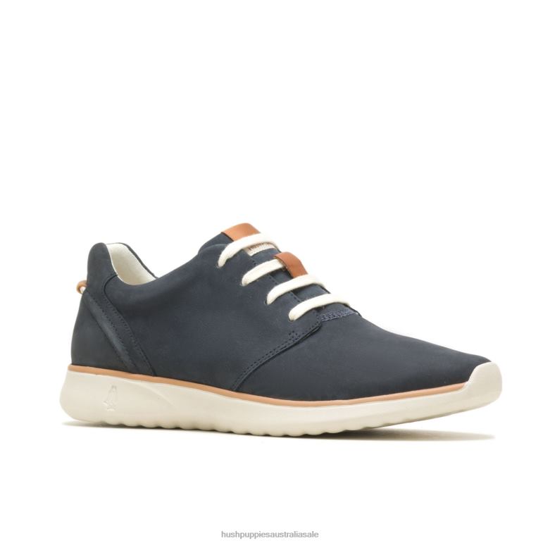 Navy Blue Nubuck The Good Lace Up Sneaker Men Hush Puppies Sneaker F264D339