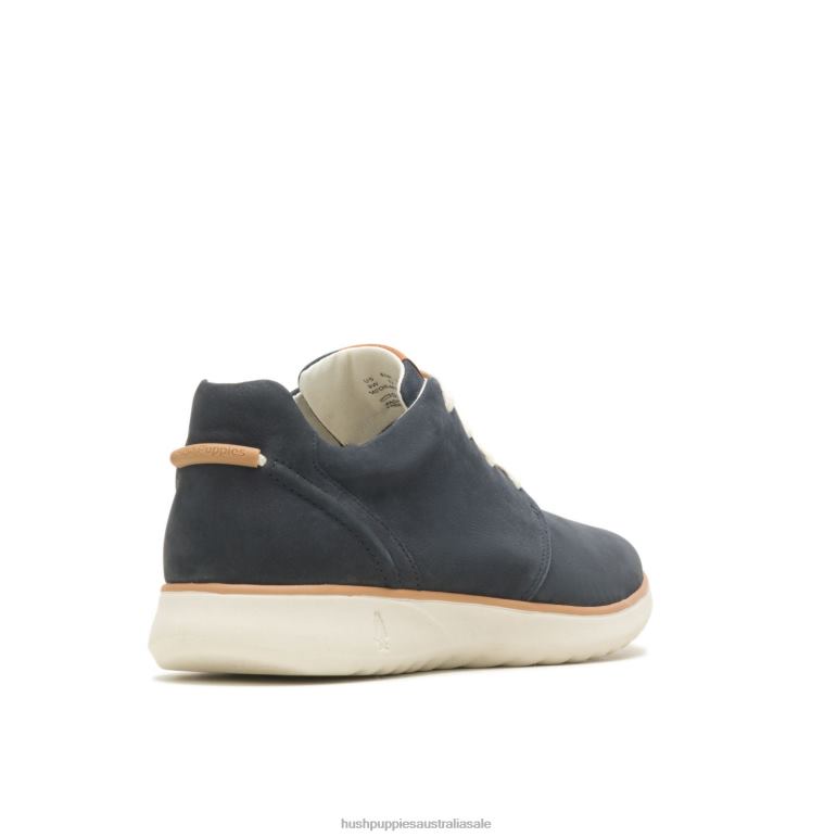 Navy Blue Nubuck The Good Lace Up Sneaker Men Hush Puppies Sneaker F264D339