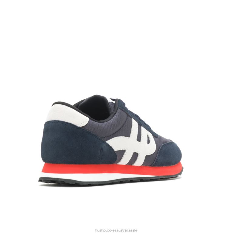 Navy Suede/White Seventy8 Sneaker Men Hush Puppies Sneaker F264D330