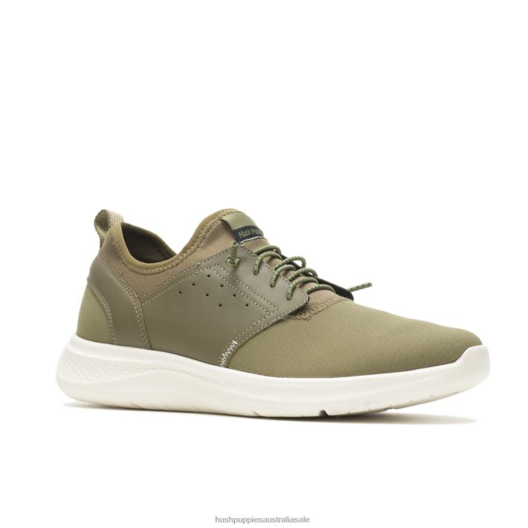 Olive Green Elevate Bungee Sneaker Men Hush Puppies Sneaker F264D336