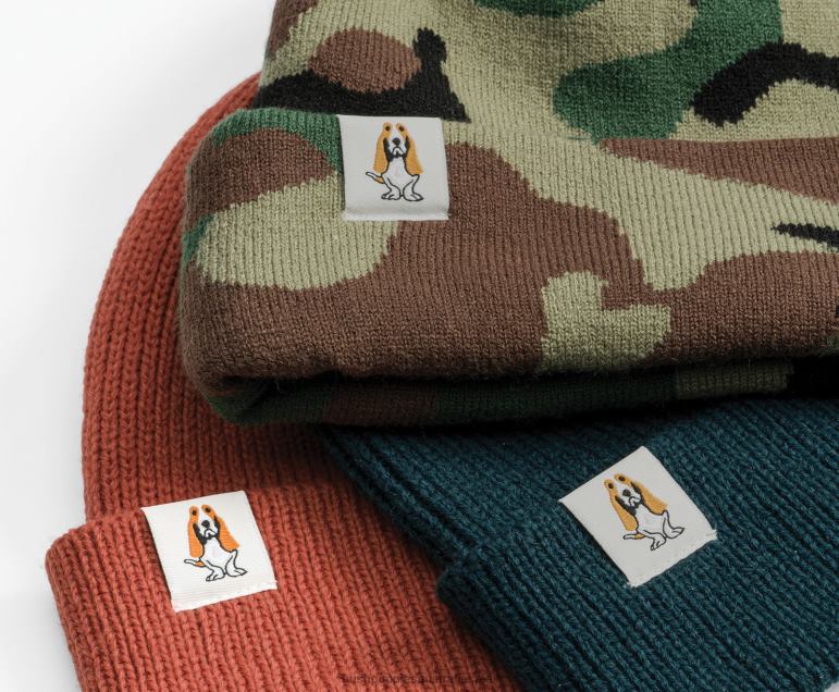 Camo Print Knit Beanie Women Hush Puppies Beanie F264D254