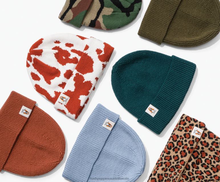 Deep Teal Knit Beanie Women Hush Puppies Beanie F264D250