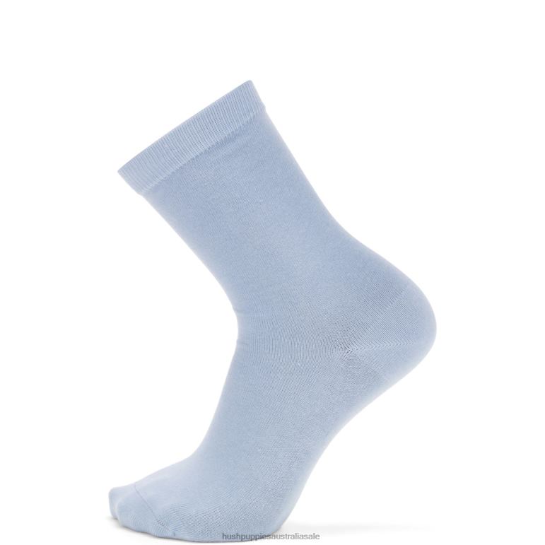 Steel Blue Unisex Core Crew Sock Women Hush Puppies Socks F264D261