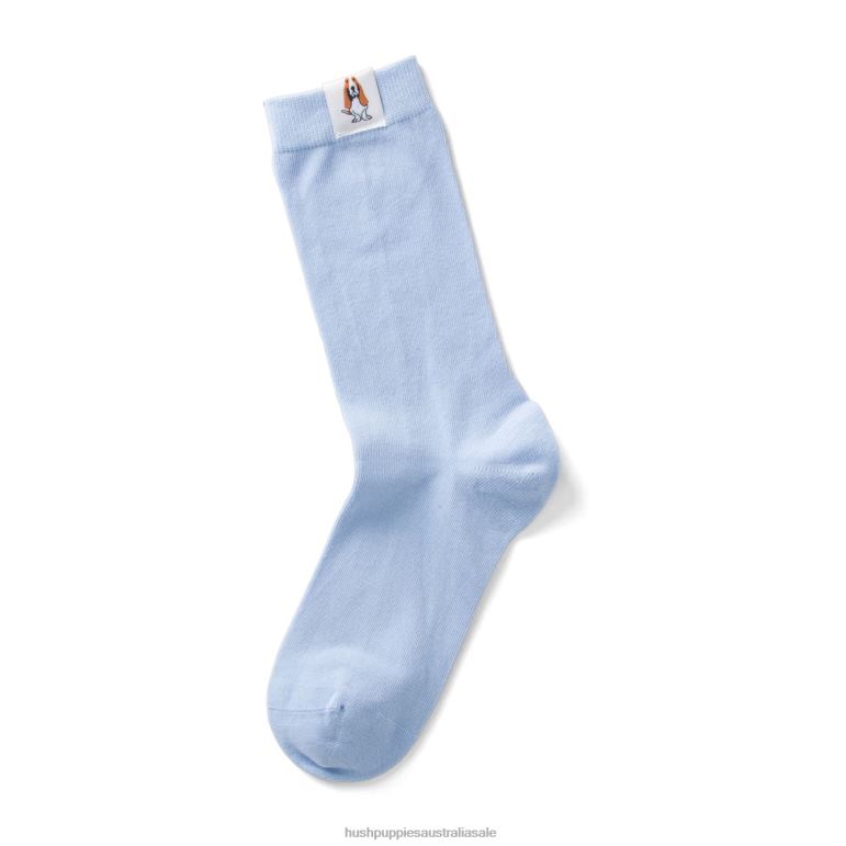Steel Blue Unisex Core Crew Sock Women Hush Puppies Socks F264D261