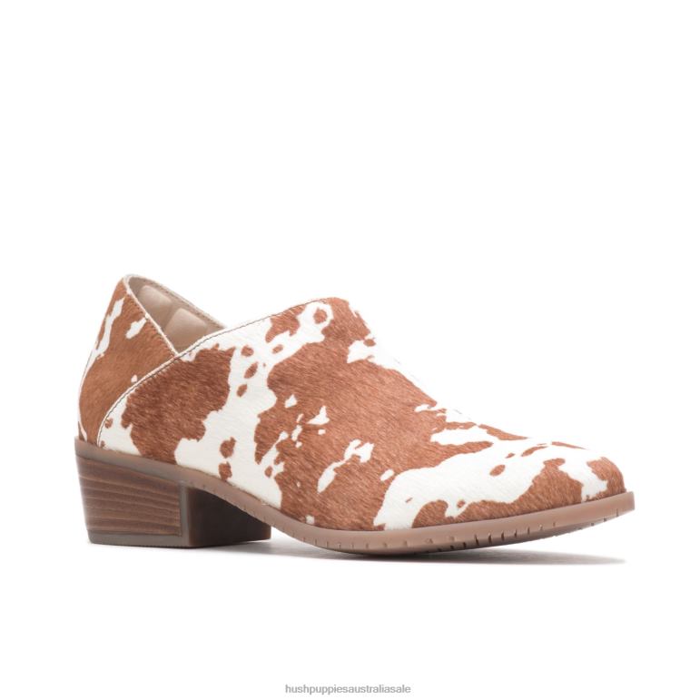 Cow Print Leather Sienna Shootie Women Hush Puppies Boot F264D186