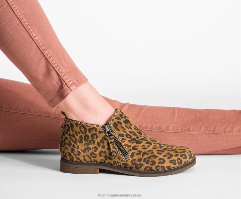 Ginger Spice Suede Mazin Cayto Boot Women Hush Puppies Boot F264D168