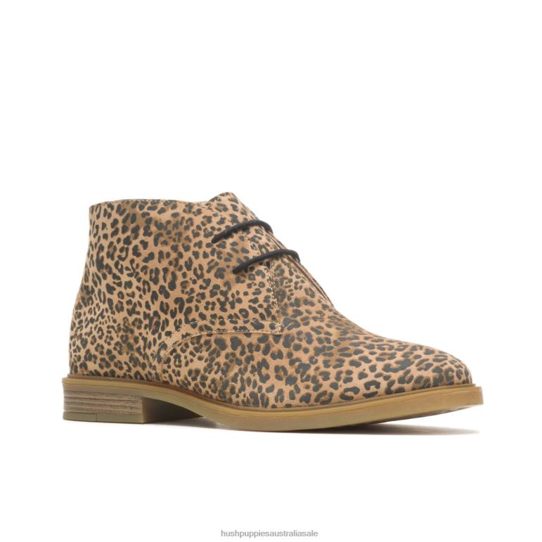 Leopard Print Suede Bailey Chukka 2 Women Hush Puppies Boot F264D197