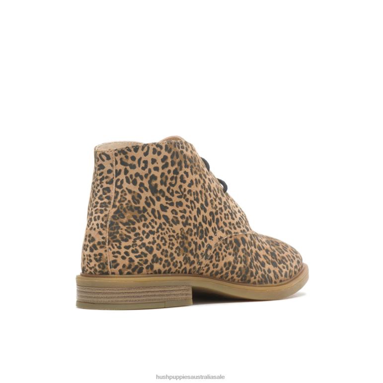 Leopard Print Suede Bailey Chukka 2 Women Hush Puppies Boot F264D197