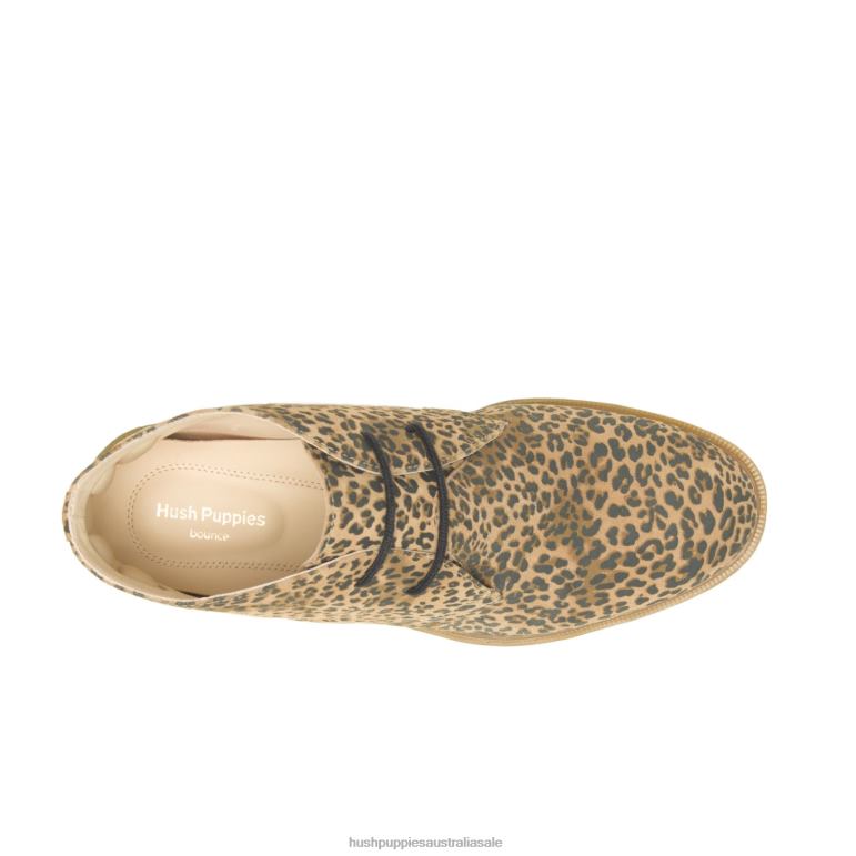 Leopard Print Suede Bailey Chukka 2 Women Hush Puppies Boot F264D197
