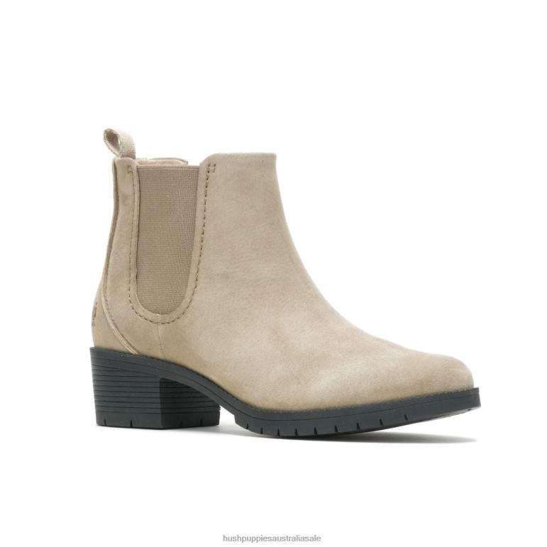 Silver Mink Hadley Chelsea Boot Women Hush Puppies Boot F264D182