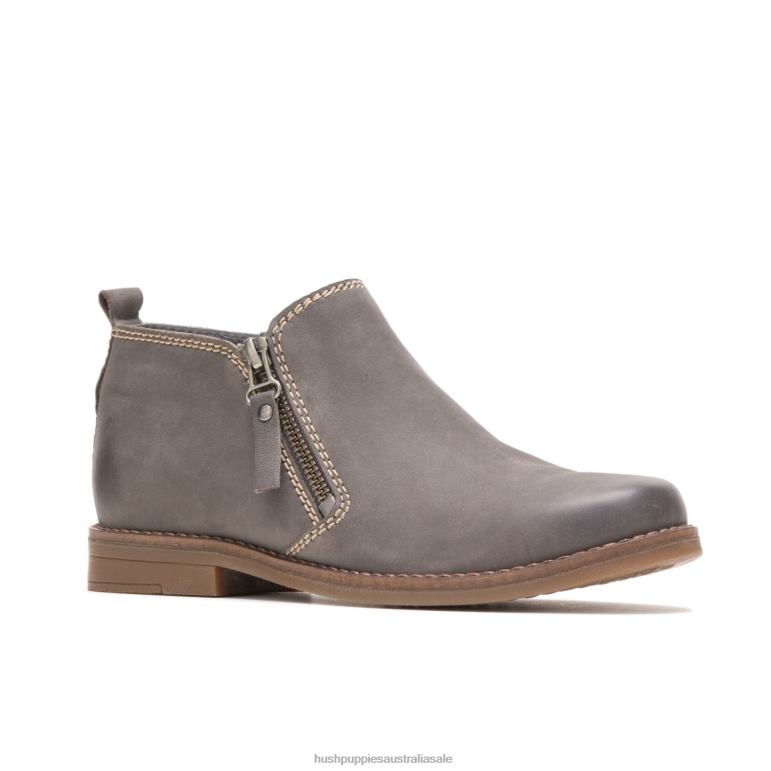 Smoke Nubuck Mazin Cayto Boot Women Hush Puppies Boot F264D165