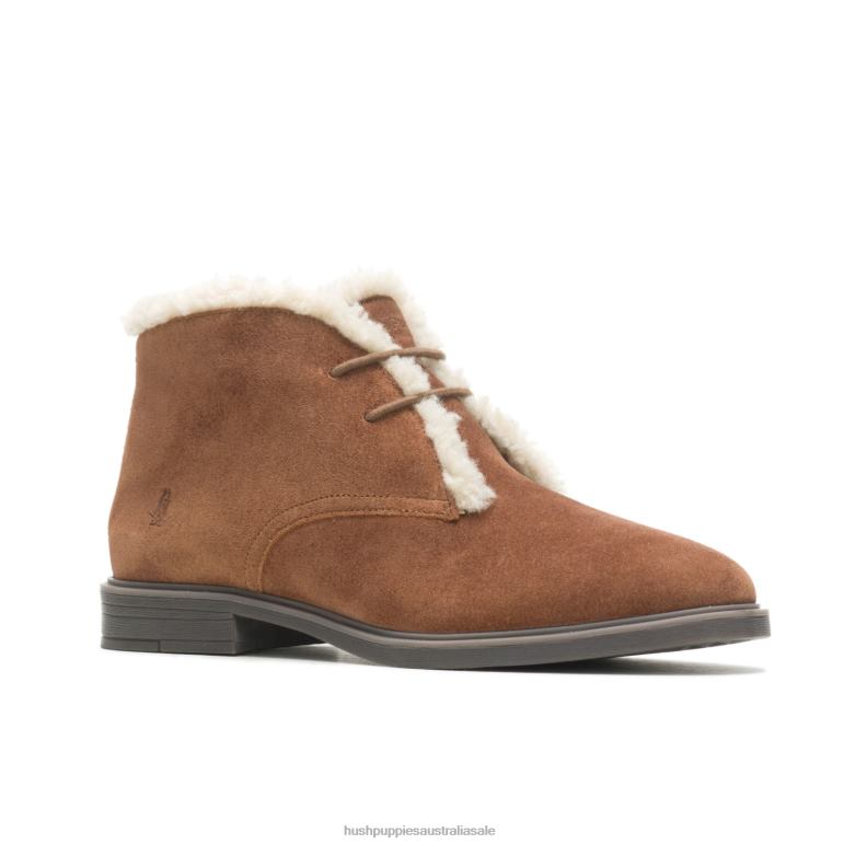 Tan Suede Bailey Chukka 2 Women Hush Puppies Boot F264D196