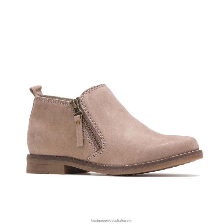 Taupe Nubuck Mazin Cayto Boot Women Hush Puppies Boot F264D156