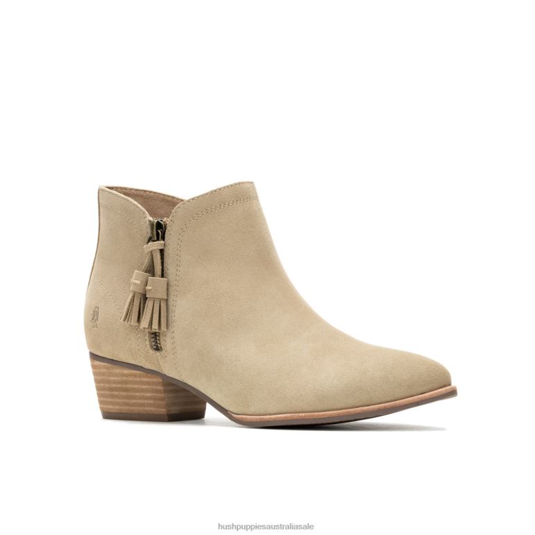 Taupe Suede Sierra Tassel Boot Women Hush Puppies Boot F264D157