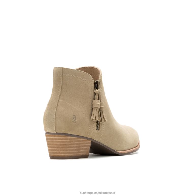 Taupe Suede Sierra Tassel Boot Women Hush Puppies Boot F264D157