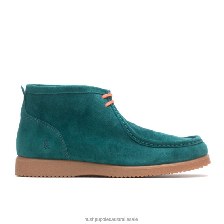 Teal Suede Unisex Bridgeport 4 Women Hush Puppies Boot F264D195