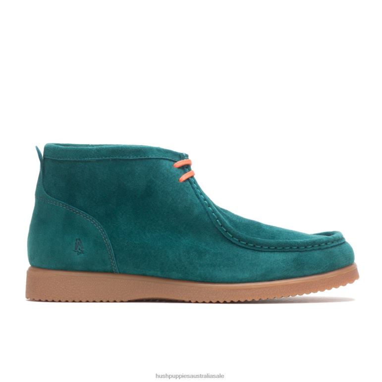 Teal Suede Unisex Bridgeport 4 Women Hush Puppies Boot F264D195